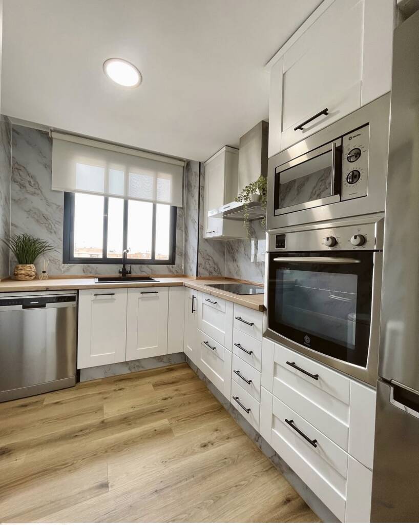 reforma de cocina sin obra en vivienda particular