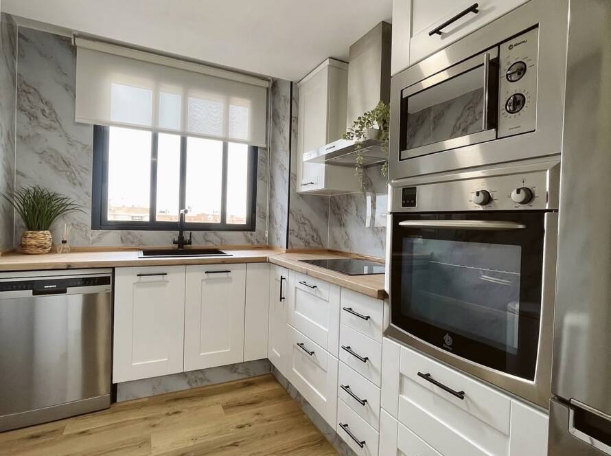reforma de cocina sin obra en vivienda particular