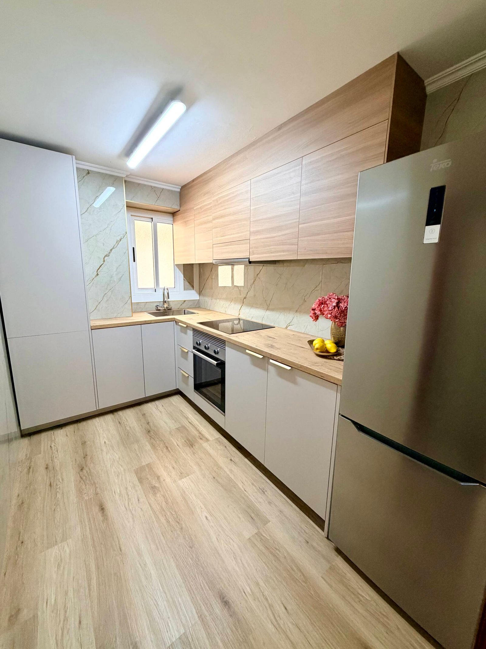 Reforma de cocina en Castellón: diseño a medida, luminosidad y funcionalidad